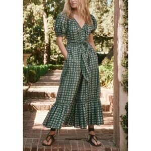 NWOT THE GREAT. Maxi Floral Tiered The Dakota Cotton Dress